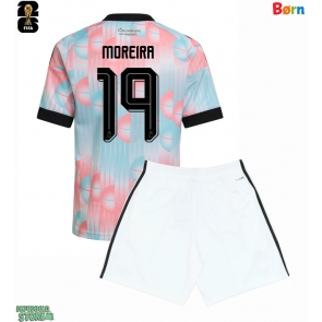 Belgien Diego Moreira #19 Replika Babytøj Udebanesæt Børn VM 2026 Kortærmet (+ Korte bukser)
